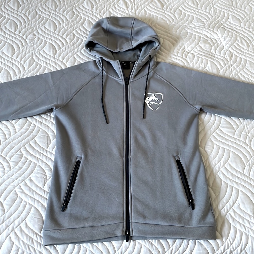 Gray Alphalete Jacket